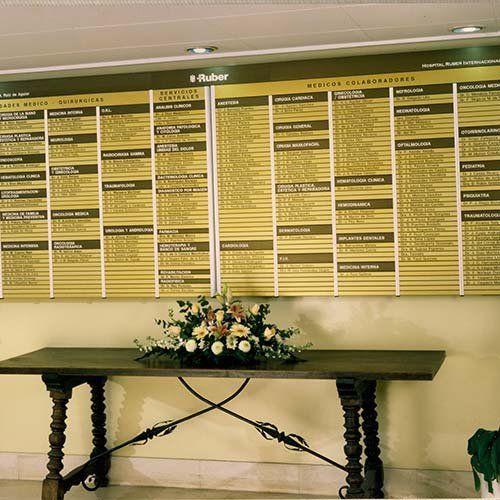 señalización en Madrid